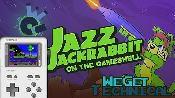 Jazz Jackrabbit On The GameShell: We Get Technical | We Deem