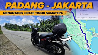 PERJUANGAN  1300 KM MENUJU RUMAH❗️| Solo Touring Jakarta - Padang #8