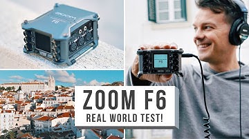 ZOOM F6: My First Ever 32-Bit Field Recorder That Changes EVERYTHING!