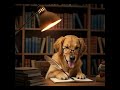 The picture dog is writing a book #funny #ai