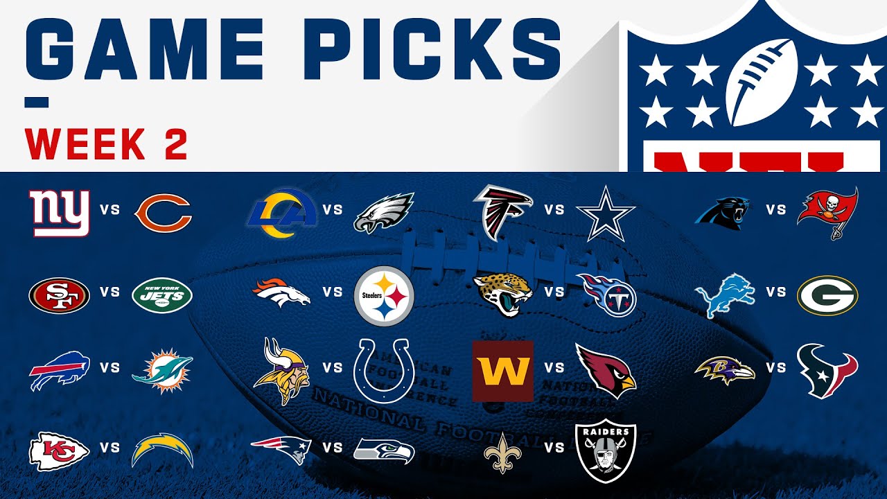 Week 2 Game Picks! | NFL 2020