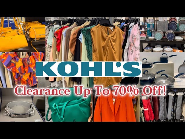 SHOP WITH ME AT KOHL'S, CLEARANCE UP TO 70% OFF