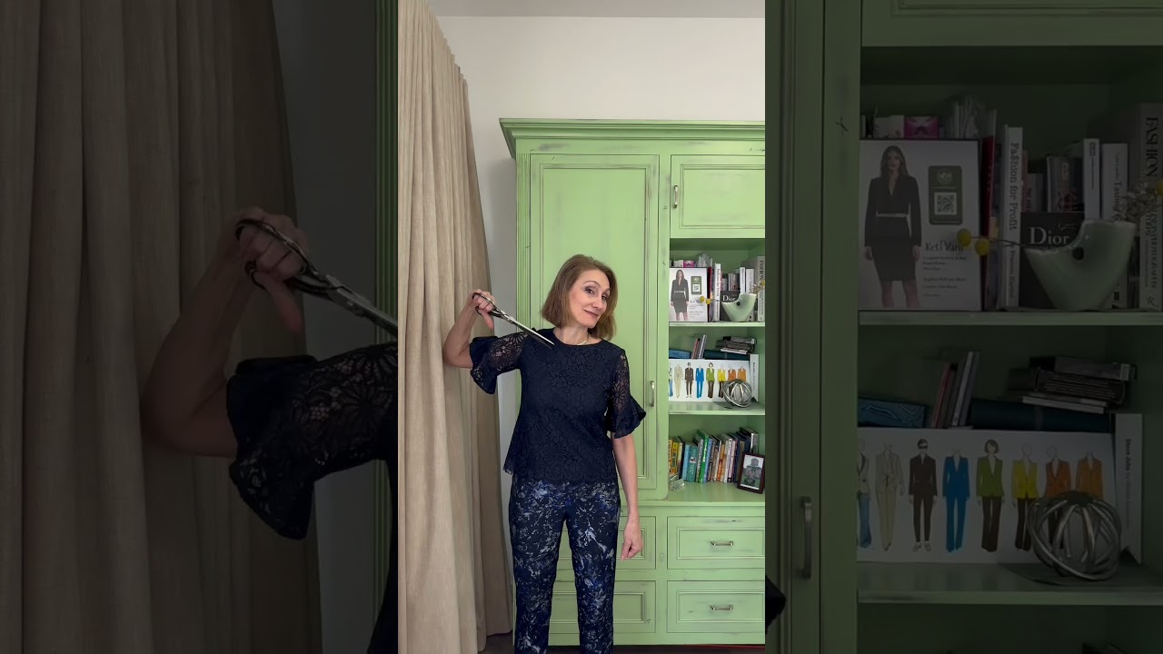 Upcycled & Re-Designed Thrifted Lace Top 