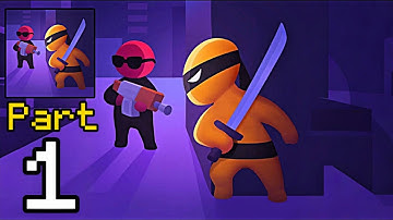 Stealth Master: Assassin Ninja - Gameplay Walkthrough Part 1 - Tutorial (iOS, Android)