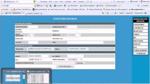 video tutorial formulario php