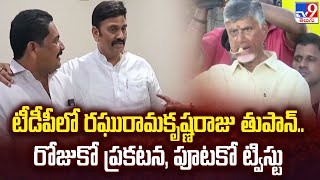 AP Elections 2024 : TDP లో Raghu Rama Krishna Raju తుపాన్ ..రోజుకో ప్రకటన, పూటకో ట్విస్టు - TV9