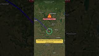 Delta Air Lines DL2309 ✈️ Airbus A321 Smoke & Fire Incident Mid-Air -Orlando Bound 🇺🇸 Near Milwaukee