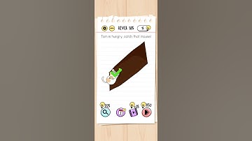 Brain Test Level 185 Tom is hungry. catch that mouse!