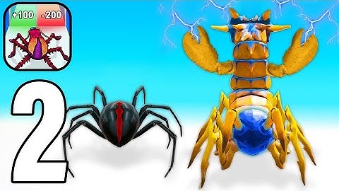 Insect Evolution Run - Gameplay Walkthrough Part 2 Unlock all levels (Android,iOS)