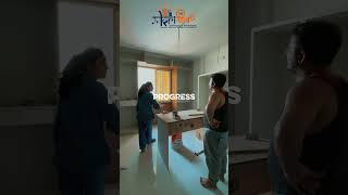 Raw Precision: Luxury 2BHK Site Execution in Nashik 🏠🛠️ | Krishiv #Interior
