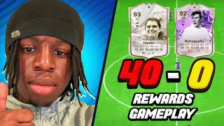 INSANE 40-0 RANK 1 GAMEPLAY + Rewards during Seria A TOTS! FC24 Ultimate Team