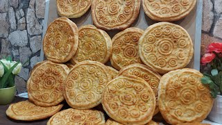 خبز القالب السوري الحوراني، اقراص العيد، طريقة 