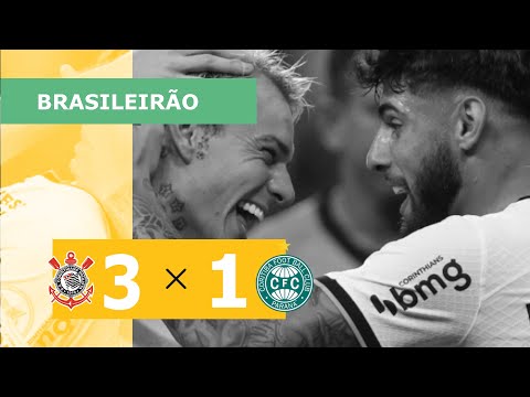 Corinthians 3 x 1 Coritiba - Gols - 20/07 - Campeonato Brasileiro 2022