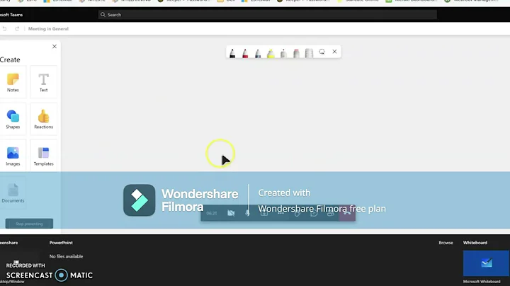 Video Editing using Wondershare