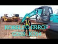 Kobelco excavator error g033  k014 part 4