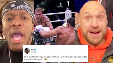 UFC FIGHTERS & INFLUENCERS REACT TO TOMMY FURY DEFEAT JAKE PAUL VIA SPLIT DECISION