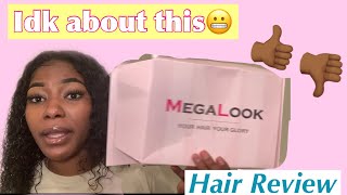 EXPOSING MegaLook Hair | I cant lie😭 review