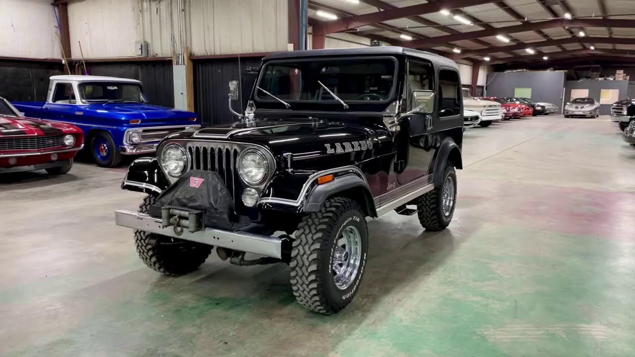 *SOLD* 1981 Jeep CJ7 Laredo 4X4 Numbers Matching 4.2l / 4 Speed 