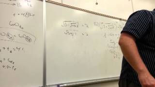 Math 176, January 30 Lecture, Part 2
