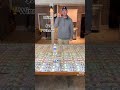 Money table bottle flip!