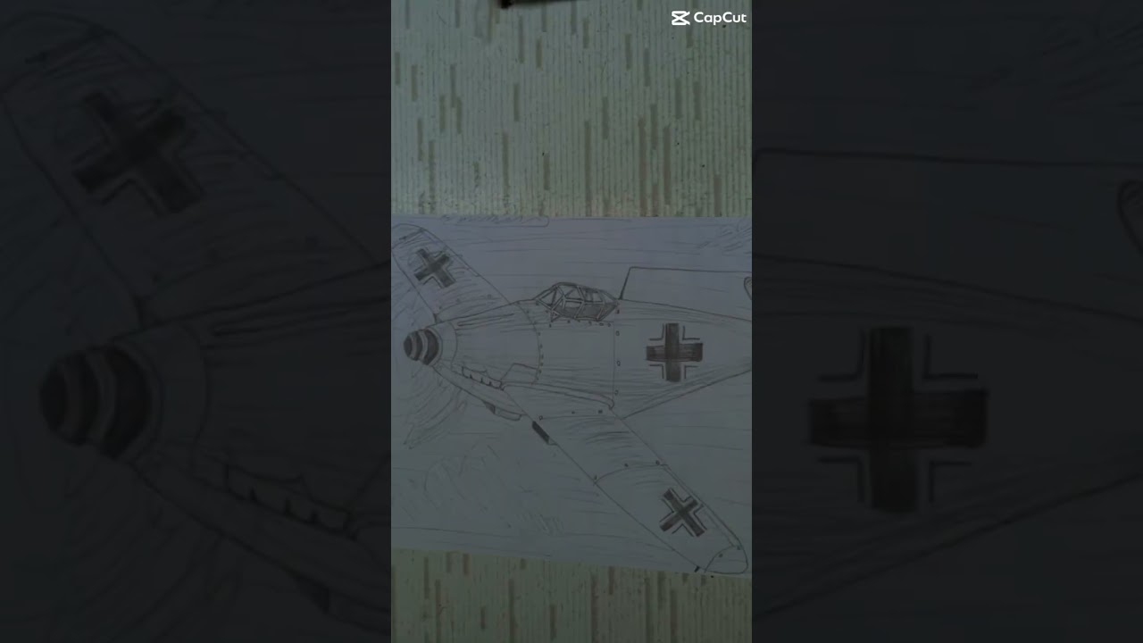 Effect on my traditional draw airplane ✈️ 