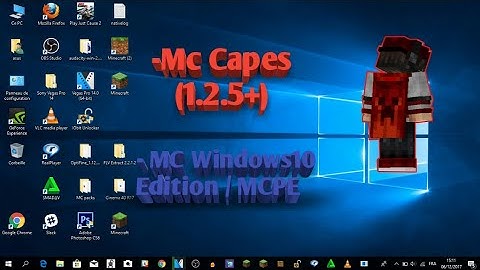 Get ur own cape!//MC(win10)(MCPE)//1.2.5-1.2.10! easy