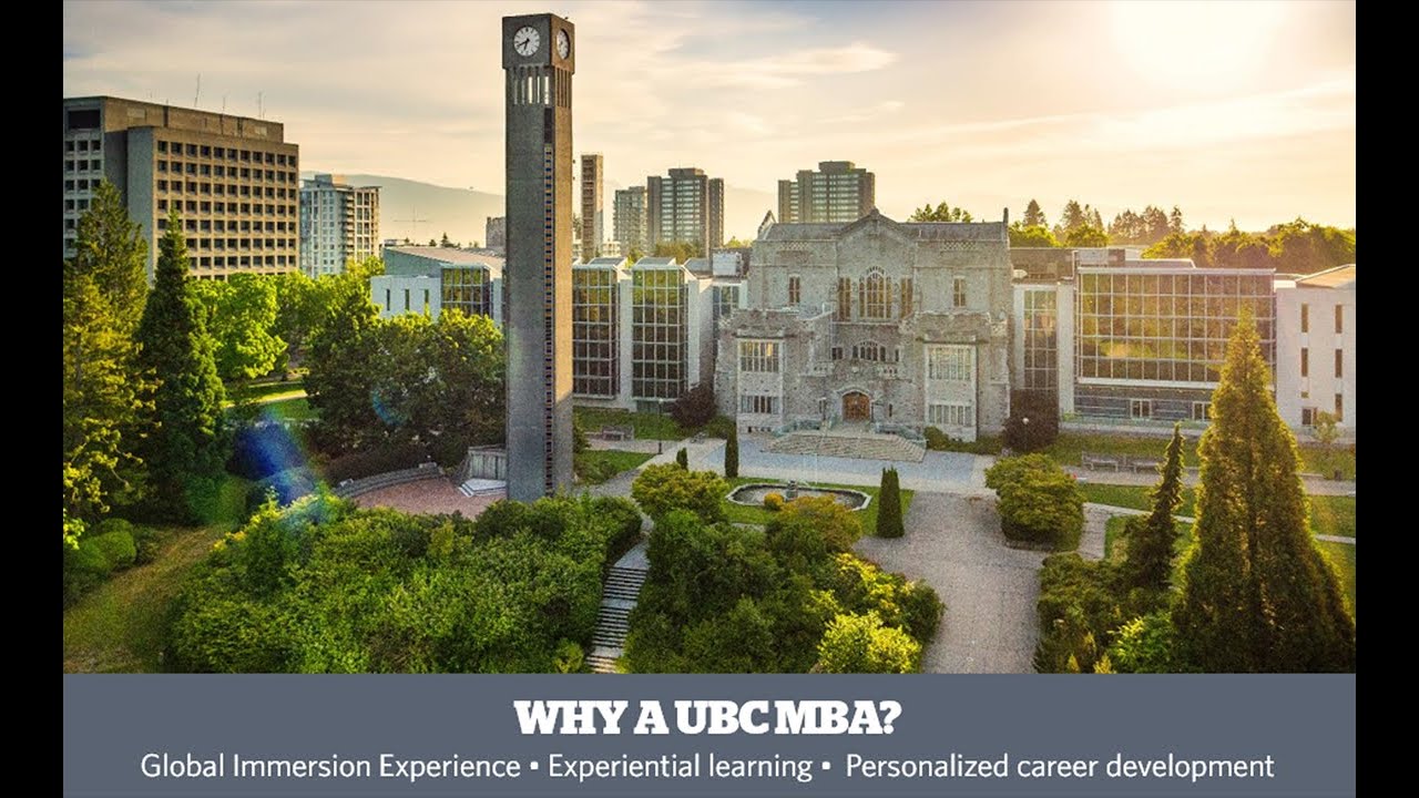 UBC MBA Experience Evening: CDL 