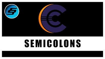 Semicolons - C Programming