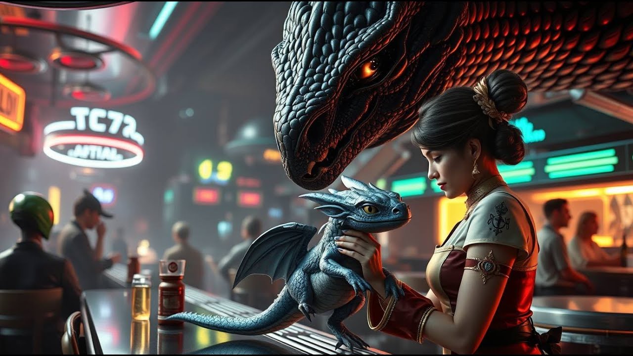 Dragon Emperor Sees Human Waitress Carry His Disabled Baby Dragon – and Changes His Life Forever...