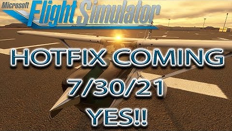 Microsoft Flight Simulator | Troubleshooting Sim Update 5 | HOTFIX!!
