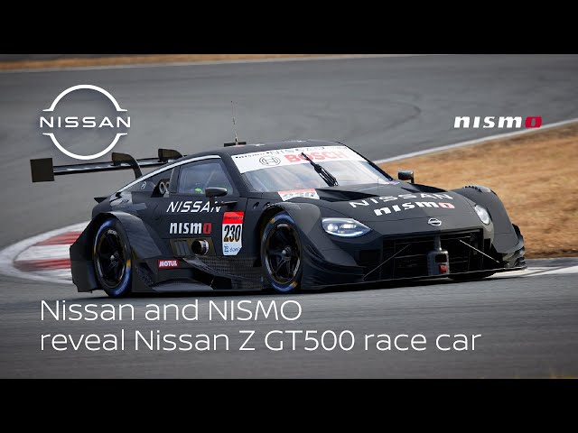 Live: Nissan and NISMO reveal Nissan Z GT500 race car - YouTube