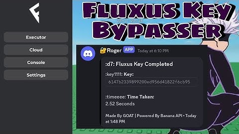 *OP* Fluxus key Bypasser | Roblox All Executor key Bypasser
