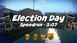 Payday 2 - Election Day DW Solo - Stealth Speedrun 3:07 GT