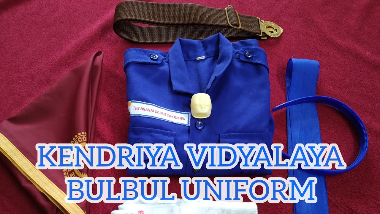 PARTS of UNIFORM | Bharat Scouts & Guides PM Shri Kendriya Vidyalaya Gill  Nagar Chennai