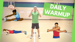 The Daily Warmup Video for Virtual PE Class