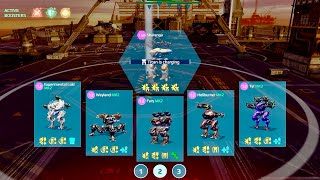 War Robots: Tier 3 Robots in Action | Weyland, Hellburner, Fury, Tyr & Sharanga Gameplay
