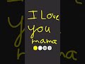 I love you mama . you are my best friend 🕺🏻