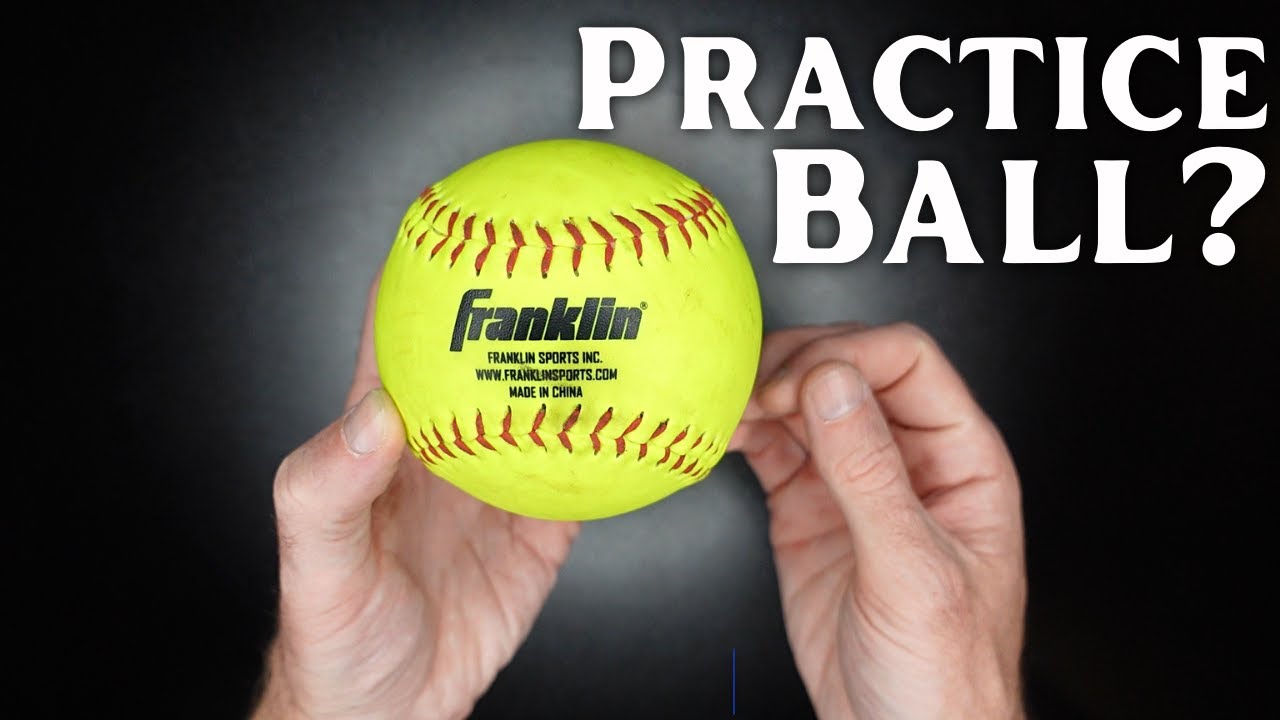 Ballons De Softball Franklin Sports – Mousse Taille Officielle – Jaunes – Lot De ?