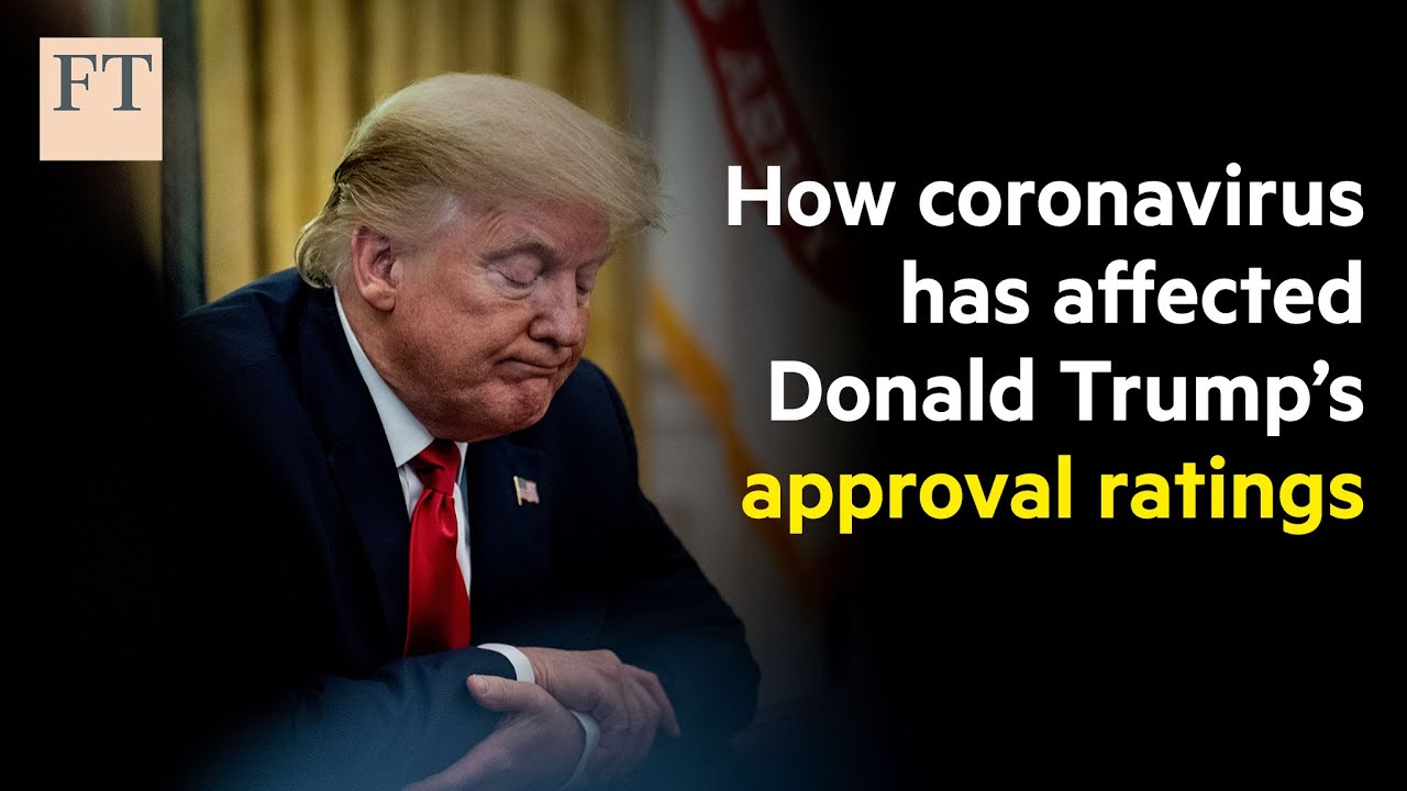 Film backdrop image for How coronavirus has affected Donald Trump's approval ratings (2020)