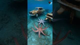 Cargo Ship Collapse Underwater