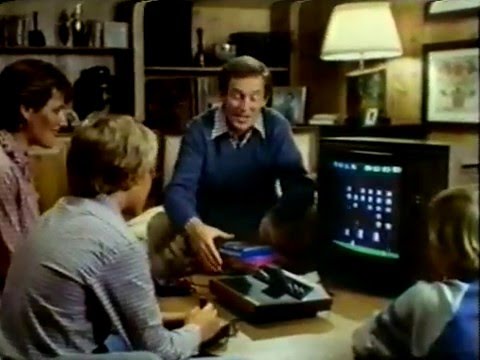 Atari Space Invaders 1980 TV commercial