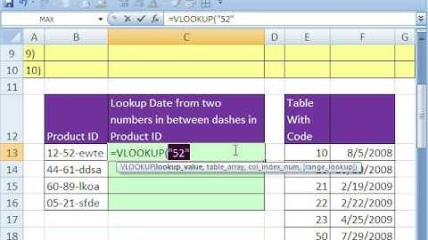 Excel Magic Trick 318: MID Text (substring) VLOOKUP Trouble