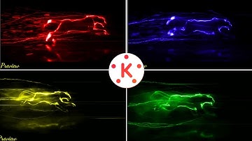 How to make Running Panther intro in kinemaster|| intro making tutorial #intro #kinemaster