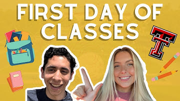First Day of Classes at Texas Tech | Texas Tech Vlog Squad