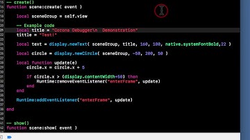 Corona Debugger for Xcode