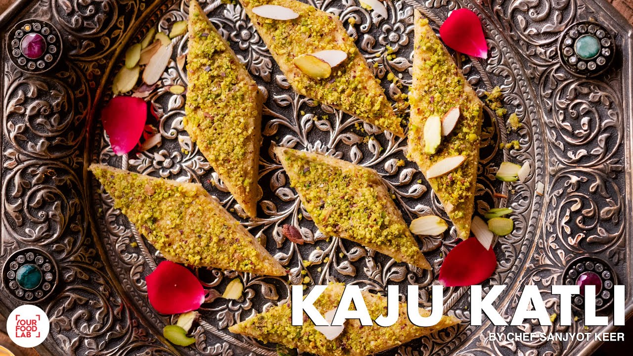 Diwali Special Kaju Katli Recipe with Jaggery | SUGARFREE | गुड़ वाली काजू कतली | Chef Sanjyot Keer