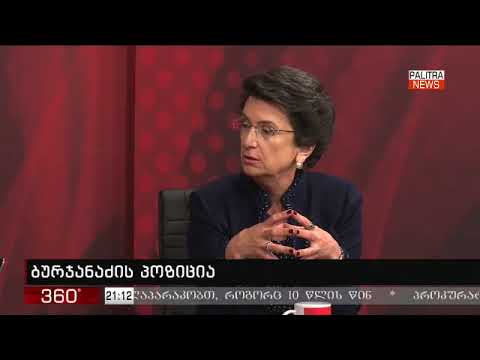 გადაცემა ,,360 გრადუსით,, სტუმრად ნინო ბურჯანაძე 24.04.2018