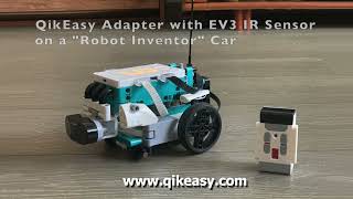 Using EV3 IR Sensor to Remote Control a Robot Inventor or Spike Prime car screenshot 4