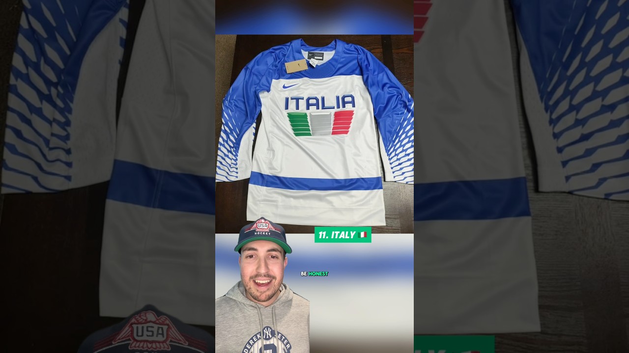 Ranking the 2026 Winter Olympics ice hockey uniforms 🏒