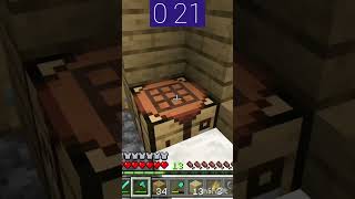 Minecraft mais +10 abo = +10 sec ! JOUR 137 #minecraft #abonnezvous #shorts #challenge